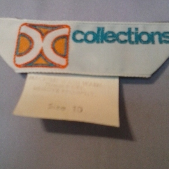 DC COLLECTIONS SILKY LAVENDER LONG SLEEVE BLOUSE - Picture 3 of 7